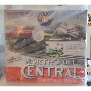 Lionel 6-30020 North Pole Central Christmas Train Set O-Gauge Ready to Run - NIB